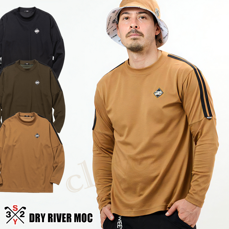 新品 ディセンバーメイ ロングスリーブモック XL ゴルフウェア新品未