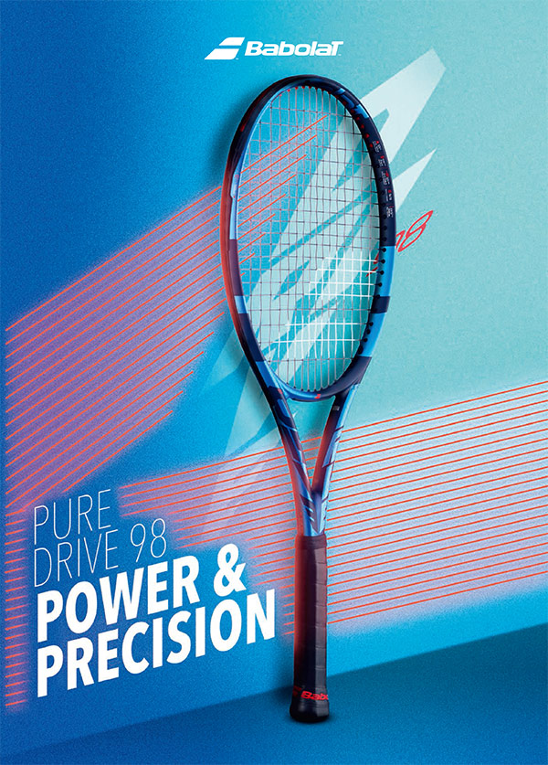 バボラ Babolat 硬式テニスラケット PURE DRIVE 98 ピュア