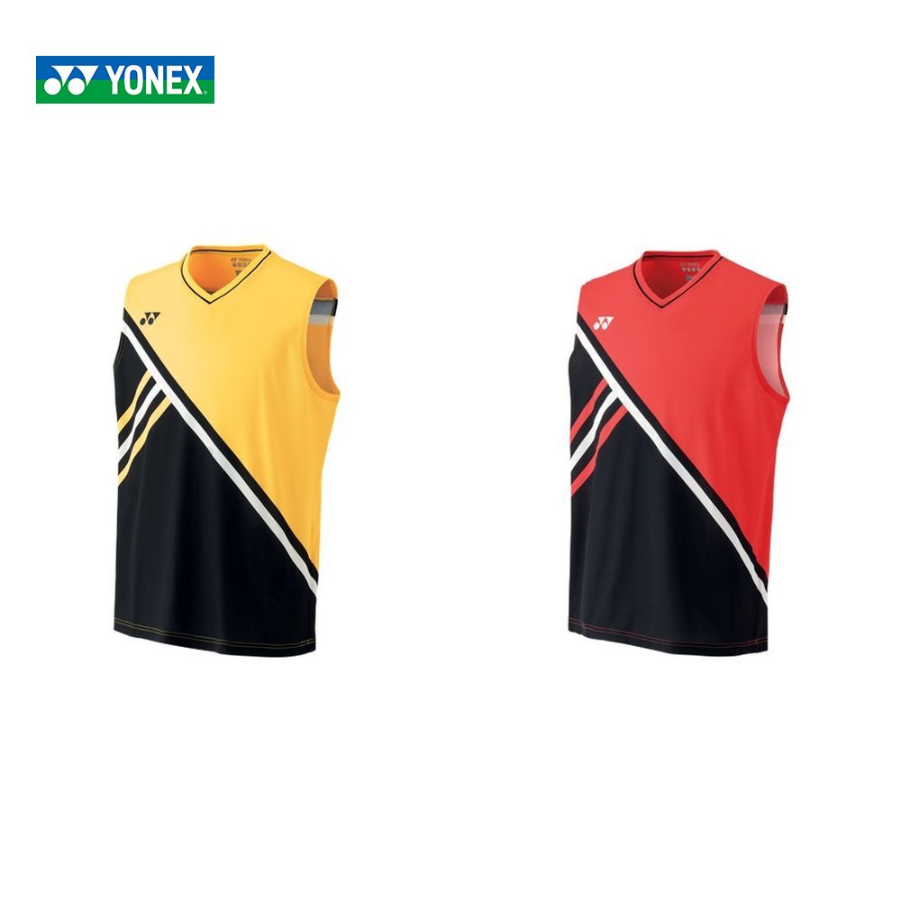 『即日出荷』 ヨネックス YONEX バドミントンウェア メンズ ゲームシャツ ノースリーブ  10288 2019FW 夏用 冷感 | YONEX