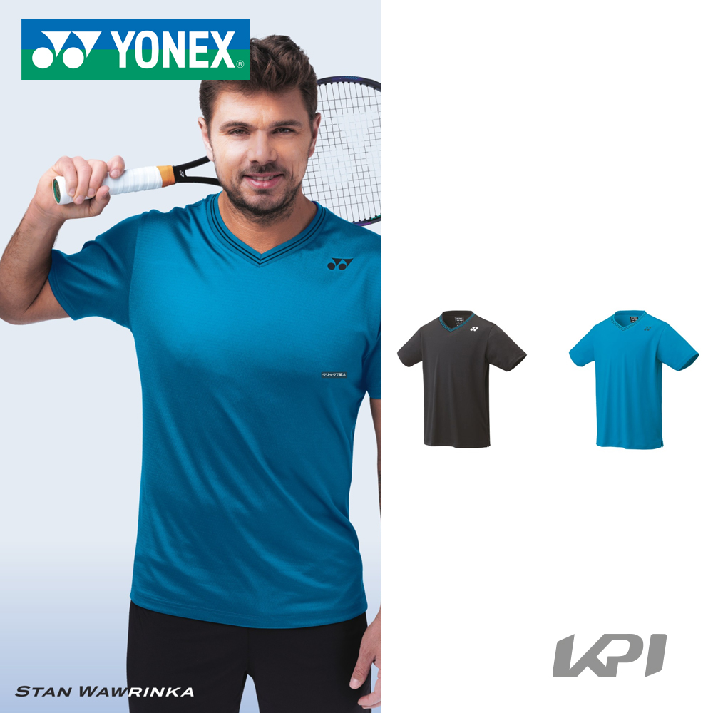 ヨネックス YONEX テニスウェア ユニセックス ゲームシャツ フィットスタイル  10388 2021FW 『即日出荷』｜kpi