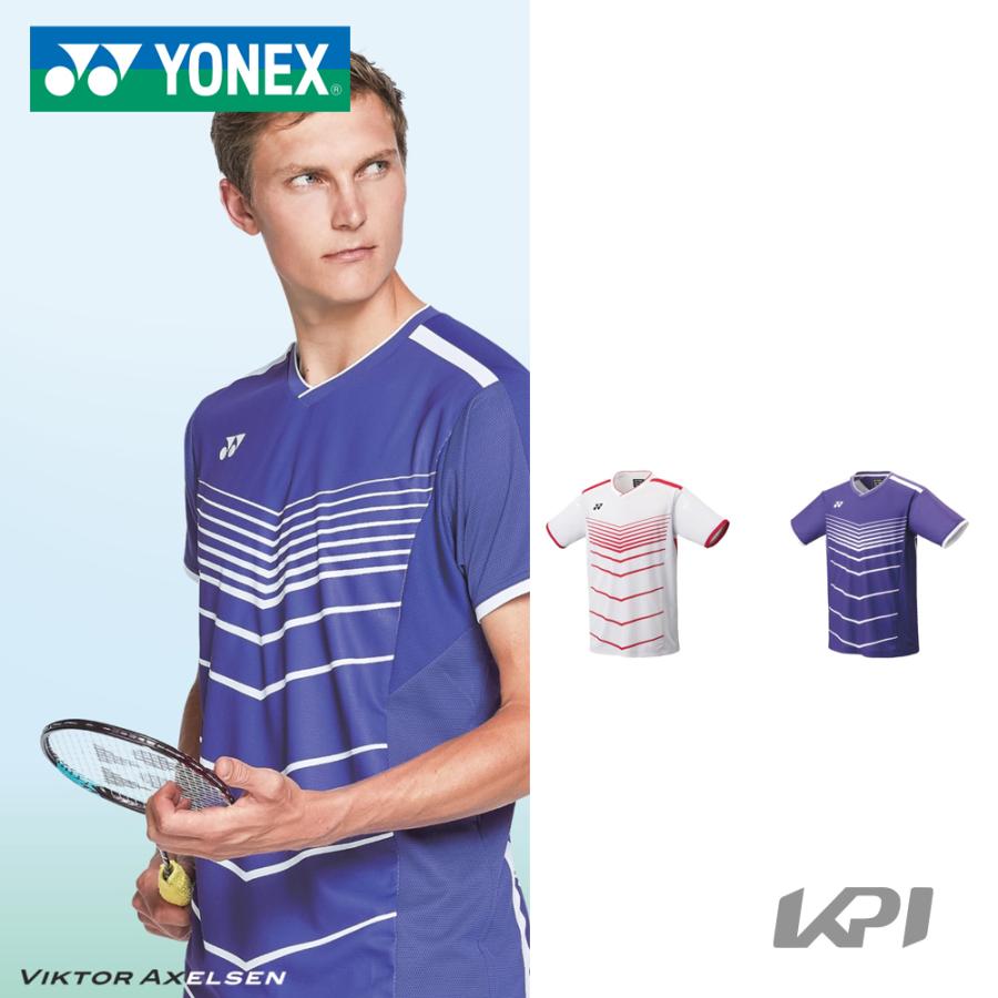ヨネックス YONEX テニスウェア メンズ ゲームシャツ フィットスタイル  10396 2021FW 『即日出荷』｜kpi