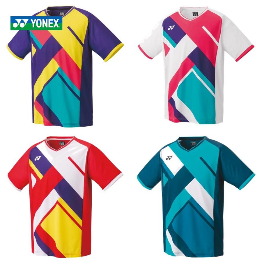 ヨネックス YONEX テニスウェア メンズ ゲームシャツ フィットスタイル  10400 2021FW 『即日出荷』｜kpi