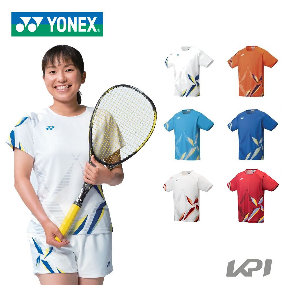 ヨネックス YONEX ソフトテニスウェア メンズ メンズゲームシャツ フィットスタイル  10407 2021SS『即日出荷』｜kpi