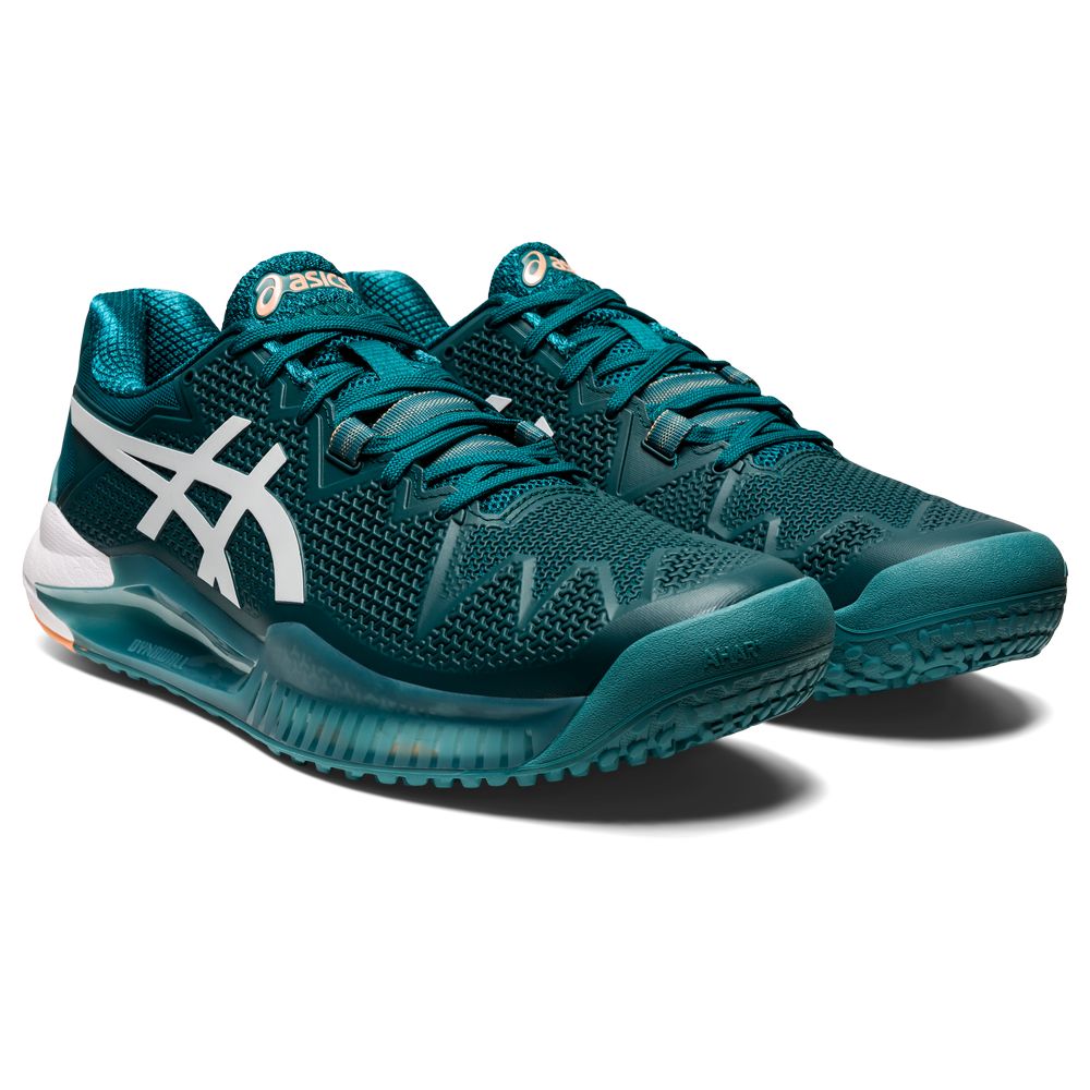 アシックス asics テニスシューズ メンズ GEL-RESOLUTION 8 OC WIDE ゲルレゾリューション 8 OC ワイド  1041A123-300 『即日出荷』｜kpi｜02