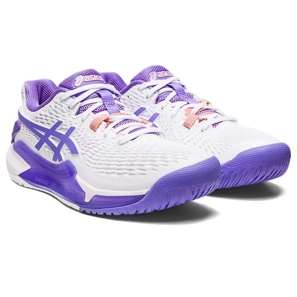 アシックス asics テニスシューズ レディース GEL-RESOLUTION 9 WIDE ゲルレゾリューション 9 1042A226-101