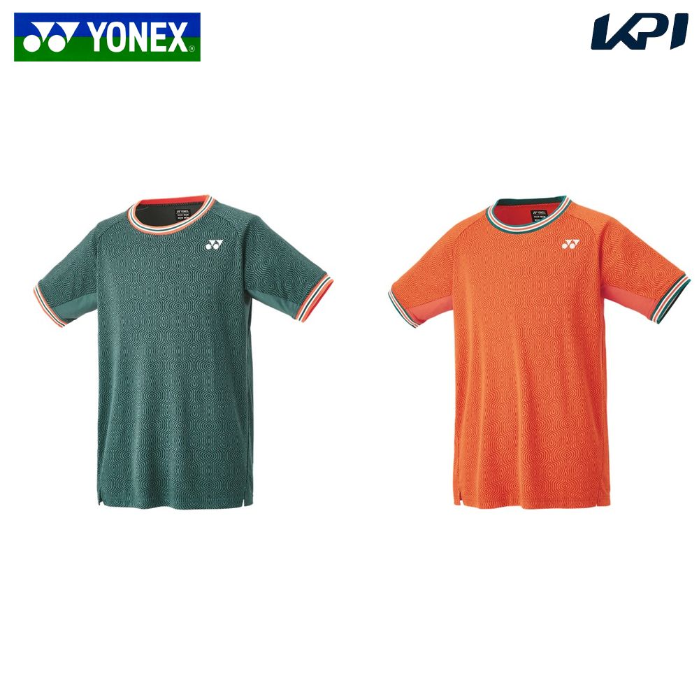 ヨネックス YONEX テニスウェア ユニセックス   ゲームシャツ フィットスタイル  10560 2024SS｜kpi