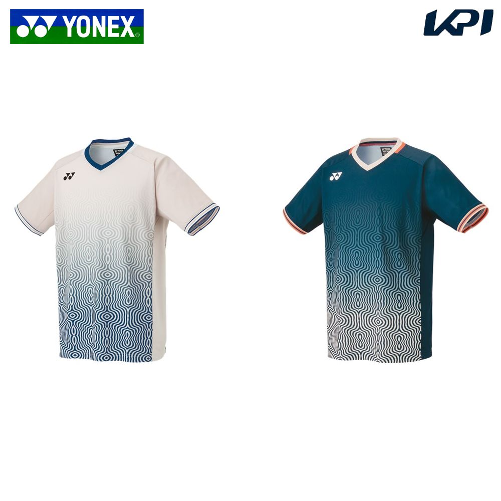 ヨネックス YONEX テニスウェア メンズ   ゲームシャツ フィットスタイル  10567 2024SS｜kpi