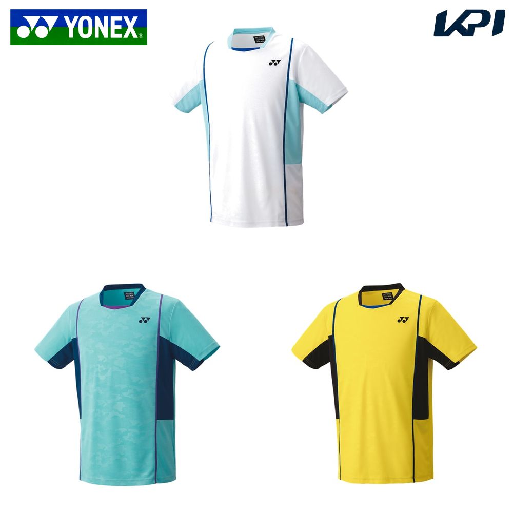 ヨネックス YONEX テニスウェア ユニセックス   ゲームシャツ フィットスタイル  10603 2024SS｜kpi｜04