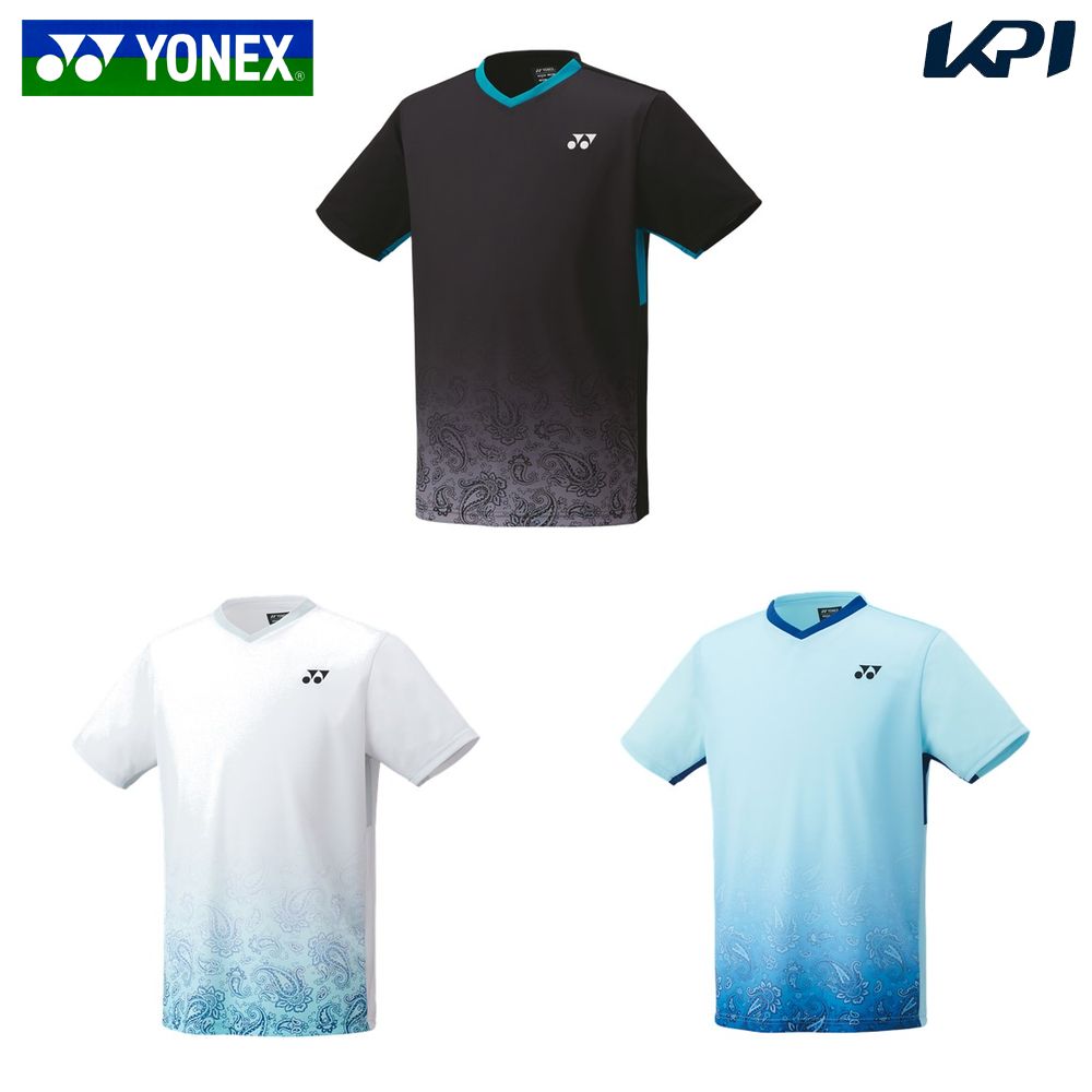 ヨネックス YONEX テニスウェア ユニセックス   ユニゲームシャツ フィットスタイル  10604 2024SS｜kpi