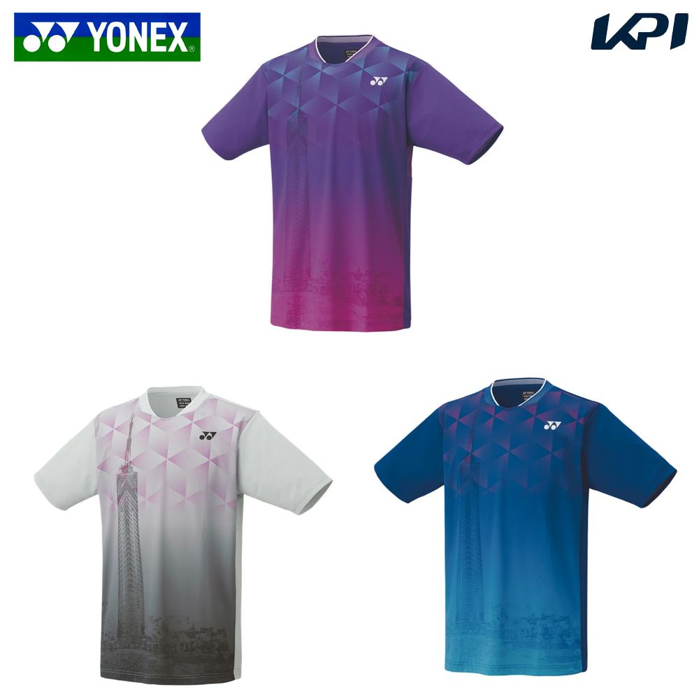 ヨネックス YONEX テニスウェア ユニセックス   ユニゲームシャツ 10607 2024SS｜kpi