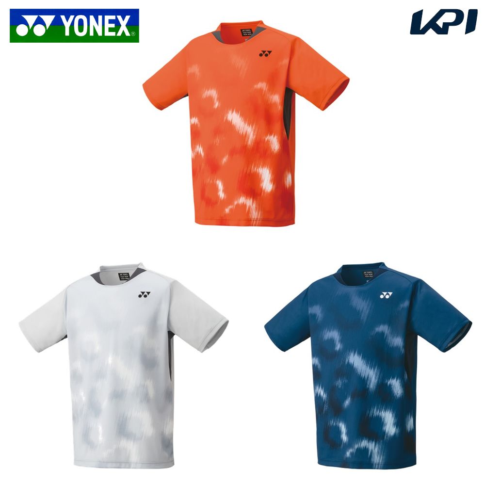 ヨネックス YONEX テニスウェア ユニセックス   ゲームシャツ フィットスタイル  10608 2024FW 8月下旬発売予定※予約