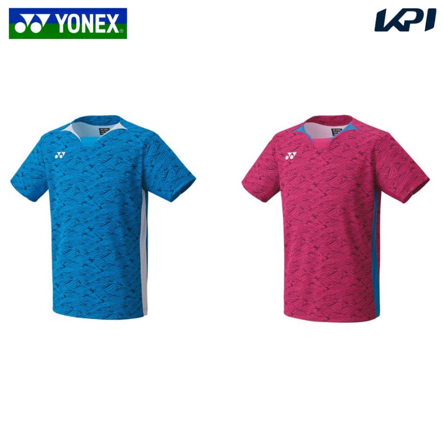 ヨネックス YONEX テニスウェア メンズ   ゲームシャツ フィットスタイル  10613 2024SS｜kpi