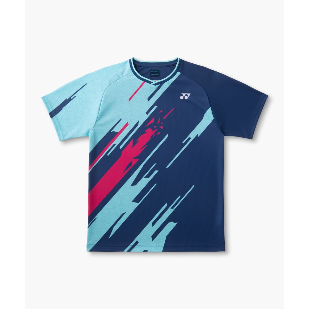 YONEXヨネックス　テニス　ゲームウェア　背面ジャパンロゴ入り YONEX（ヨネックス） テニスウェア ジュニア ジュニアゲームシャツ