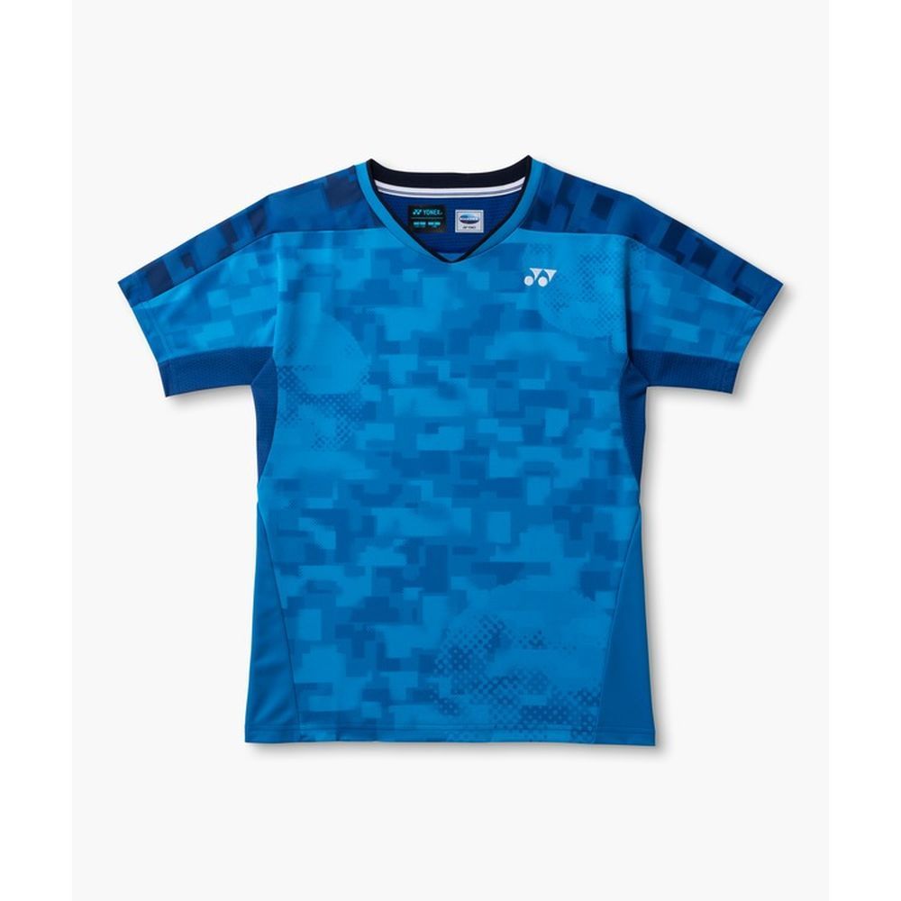 YONEX Tシャツ ハーフパンツ　水色　上下セット　ゲームシャツ YONEX（ヨネックス） 「上下セット」ヨネックス テニスウェア ジュニア