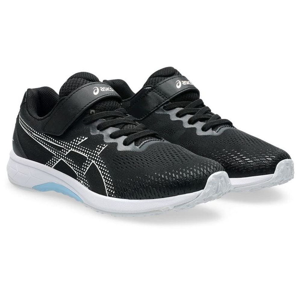 アシックス asics ランニングシューズ ジュニア   LAZERBEAM レーザービーム 白底タイプ ゴムヒモ＋1本ベルト  1154A202-001 | ASICS | 02