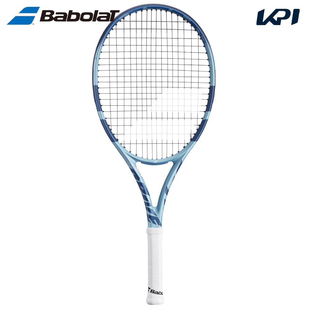�u�K�b�g����グ�ς݁v�o�{�� Babolat �W���j�A�e�j�X���P�b�g    PURE DRIVE JR 26  LIGHT BLUE �s���A �h���C�u JR 26 ���C�g�u���[ 2025 140531