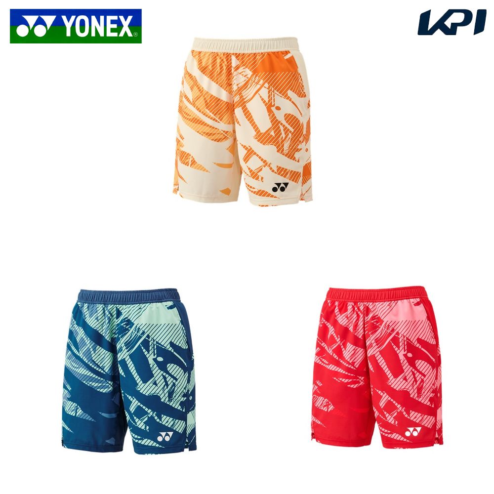 ヨネックス YONEX バドミントンウェア メンズ   ニットハーフパンツ 15206 2025SS｜KPI