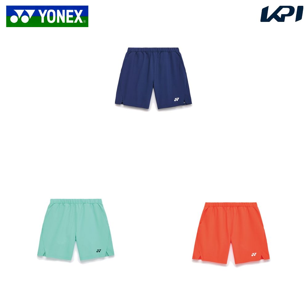 ヨネックス YONEX テニスウェア ユニセックス   ユニハーフパンツ 15235 2026SS 1月中旬発売予定※予約 YONEX（ヨネックス） テニスウェア ユニセックス ユニハーフパンツ