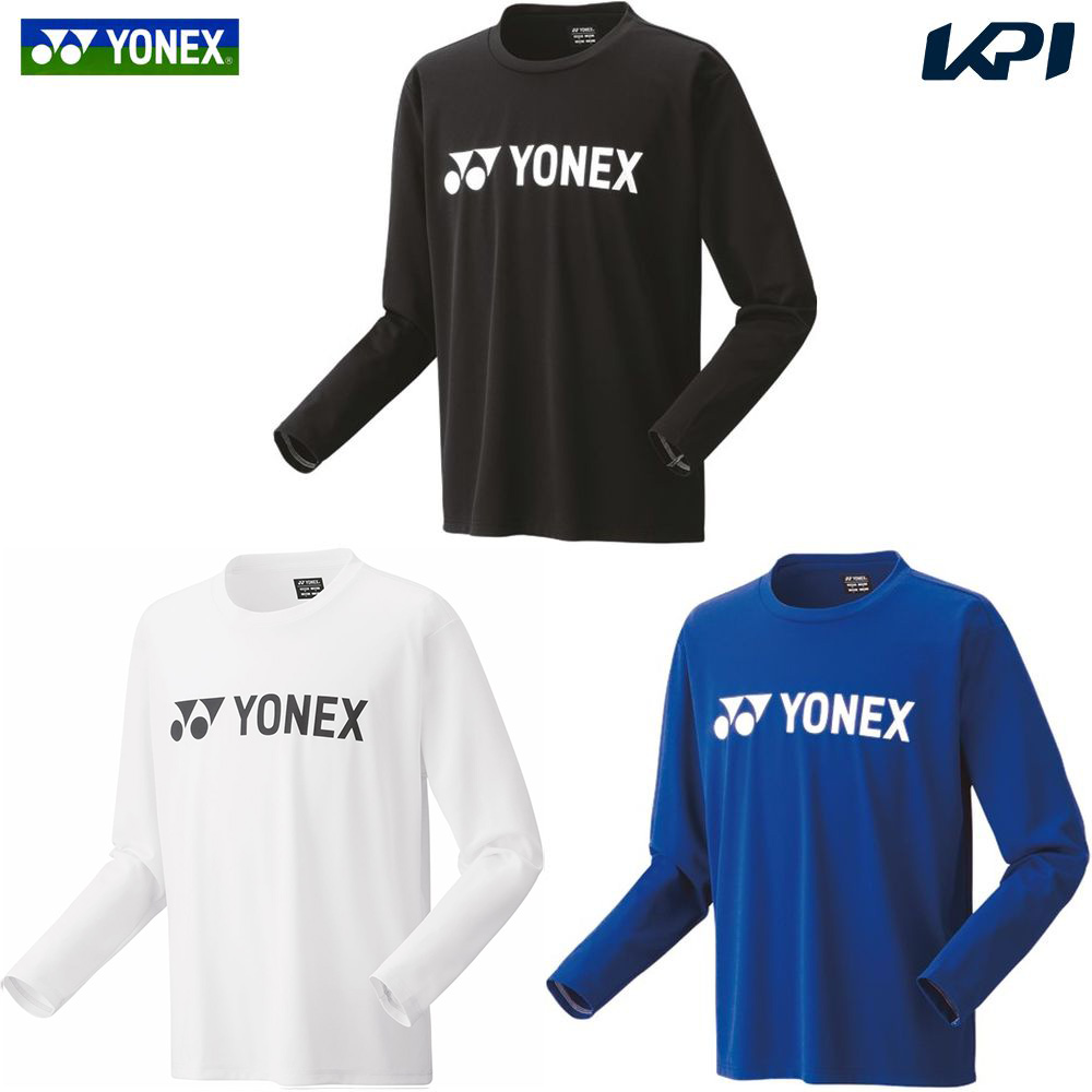 ヨネックス YONEX テニスウェア ユニセックス   ユニロングスリーブTシャツ 16802 2024SS｜kpi