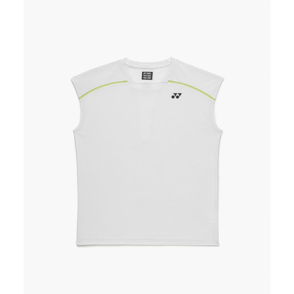 最新テニスシャツ ホワイト Ｓサイズ　新品 YONEX（ヨネックス） テニスウェア ユニセックス ユニドライTシャツ