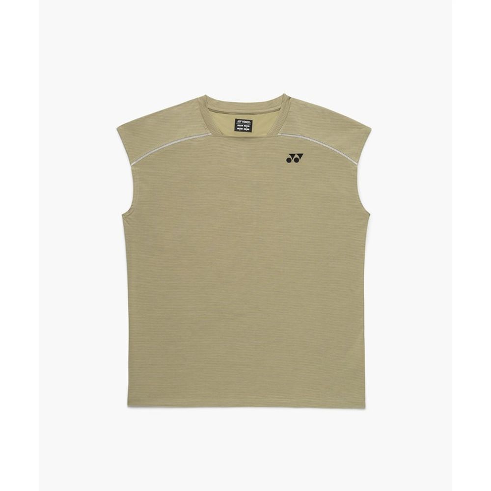 テニスウェア 上下セット Lサイズ ベージュ YONEX（ヨネックス） テニスウェア ユニセックス ユニドライTシャツ