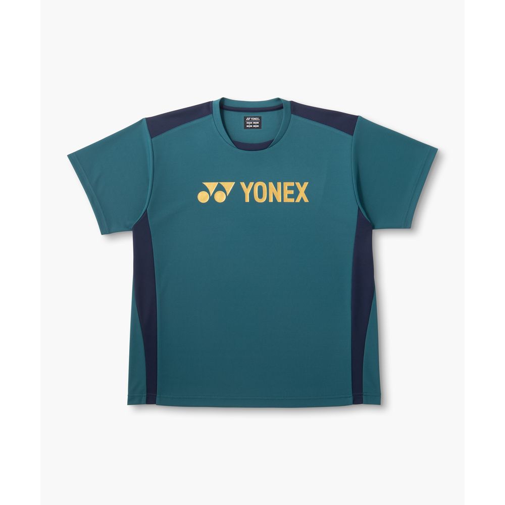 YONEX テニスウェア Tシャツ スカートセット JP M グリーン ヨネックス YONEX テニスウェア レディス ゲームシャツ 20798