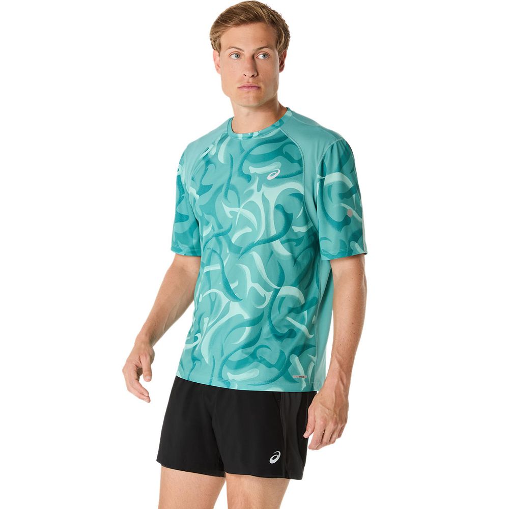 アシックス asics ランニングウェア メンズ   ROAD LITE-SHOW半袖シャツ 2011D095-300 2025SS | ASICS | 03