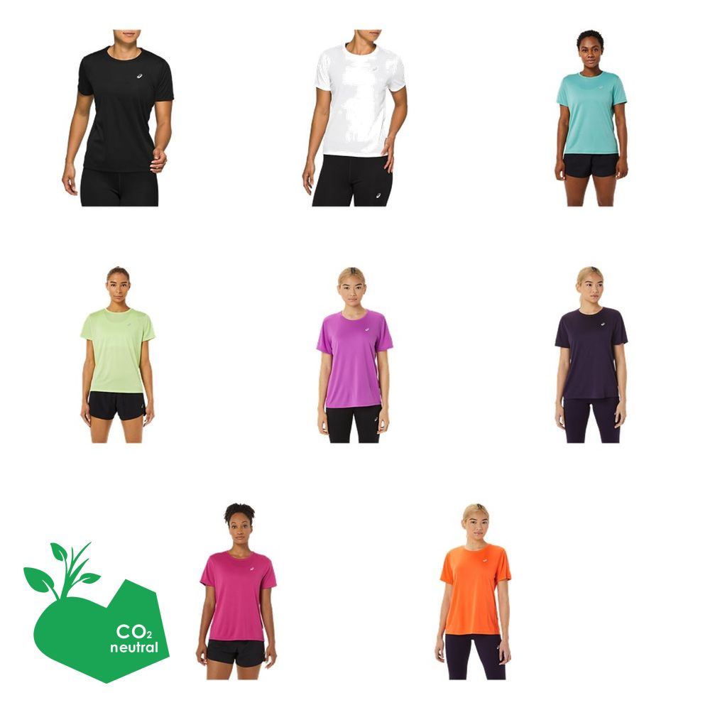 「SDGsプロジェクト」アシックス asics ランニングウェア レディース ASICSショートスリーブトップ 2012A827 2022SS | ASICS