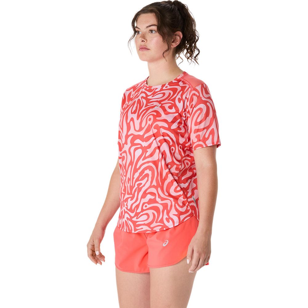 アシックス asics ランニングウェア レディース   ROADランニンググラフィック半袖シャツ 2012D225-700 2025SS | ASICS | 03