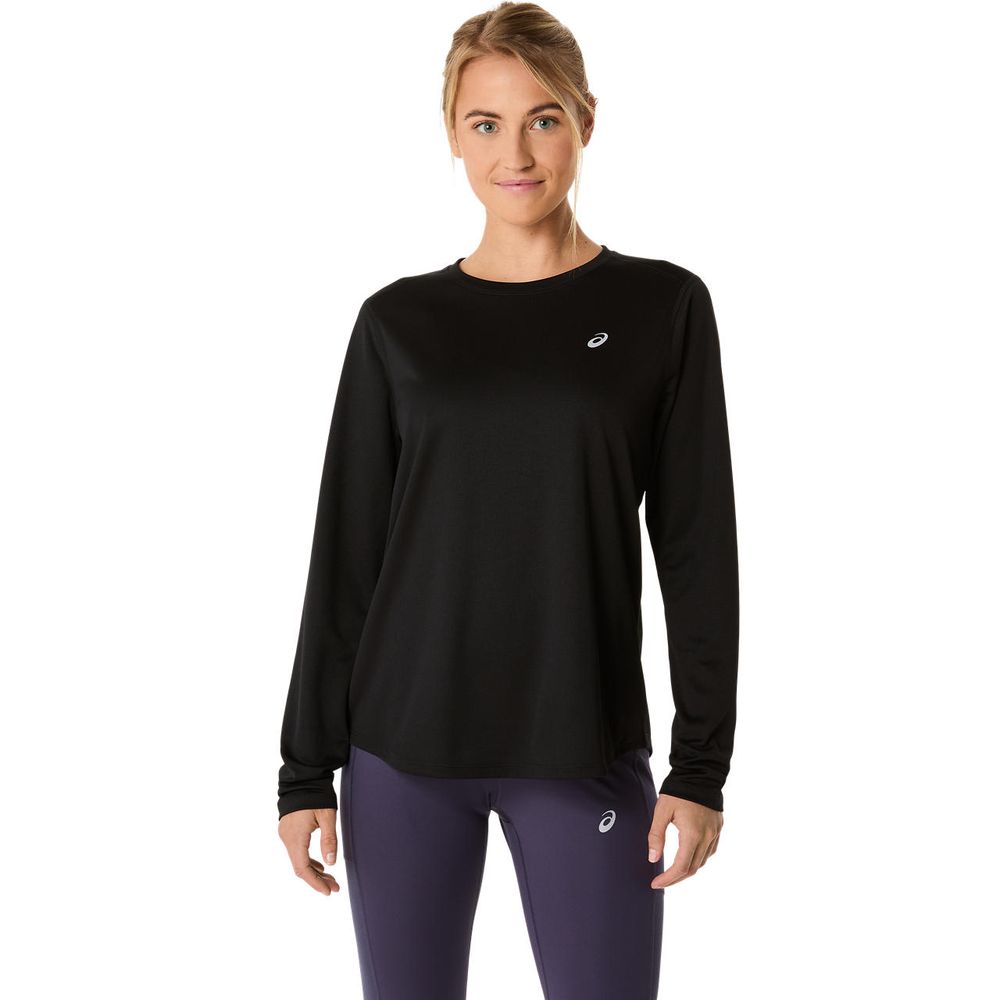 アシックス asics ランニングウェア レディース   ランニングドライ長袖シャツ 2012D229-001 2025SS | ASICS