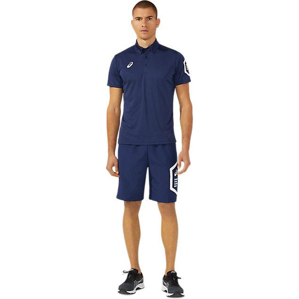 アシックス asics フィットネスウェア メンズ TEAM HEXAGON POLO RECYCLE 2031D728 2023SS | ASICS | 09