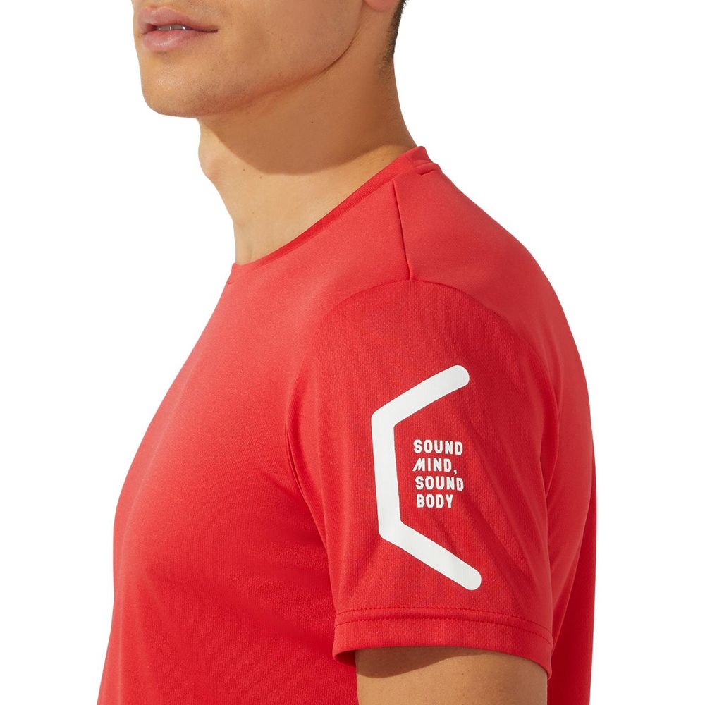 アシックス asics フィットネスウェア メンズ TEAM HEXAGON SS TOP RECYC 2031D729 2023SS | ASICS | 06