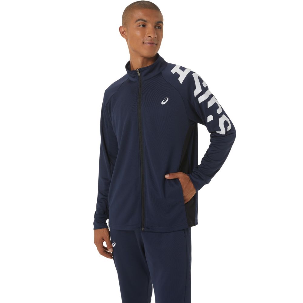 ASICS HEX GRAPHIC DRY SWEAT セット上：L、下：M 黒 ASICS