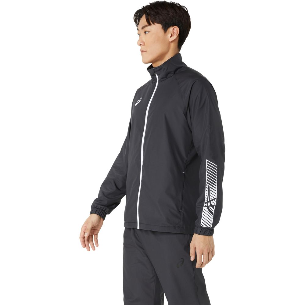 アシックス asics 健康・ボディケアウェア メンズ 裏トリコットウインドブレーカージャケット 2031E745 2024FW 関連画像5