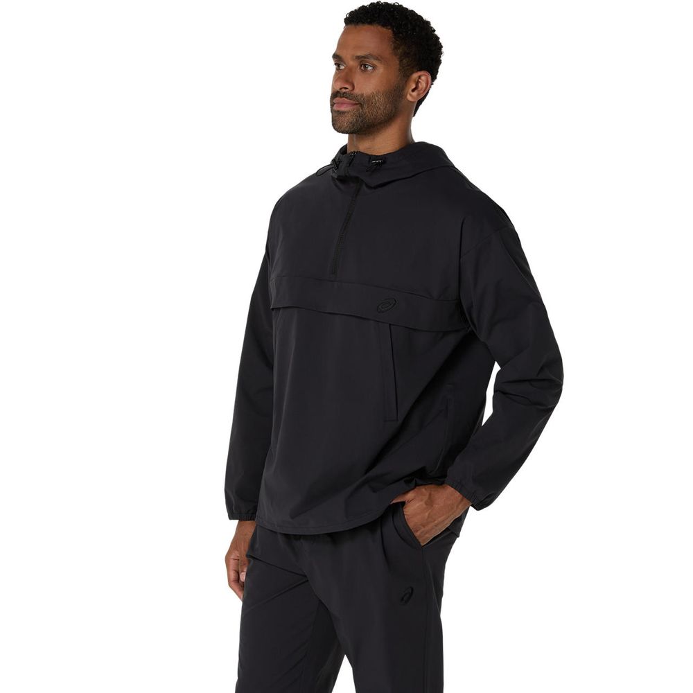 アシックス asics マルチSPウェア メンズ   ダブルウィーブリラックスプルオーバージャケット 2031E893-001 2025SS | ASICS | 03