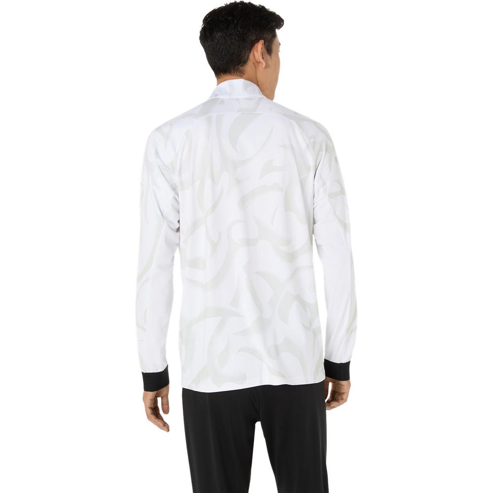 アシックス asics マルチSPウェア ユニセックス   ドライグラフィックストレッチニットジャケット 2031E985-100 2025SS | ASICS | 02
