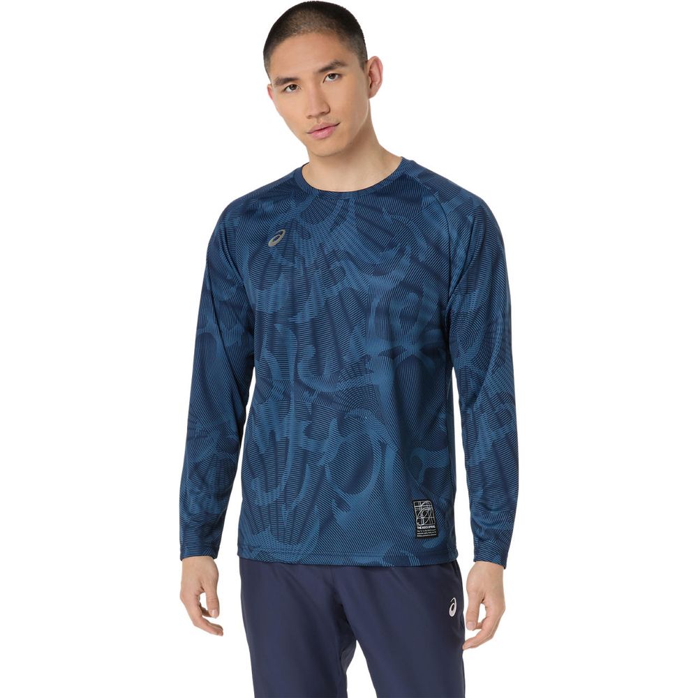 アシックス asics マルチSPウェア ユニセックス   ドライグラフィック長袖シャツ 2031F162 2025FW | ASICS | 03