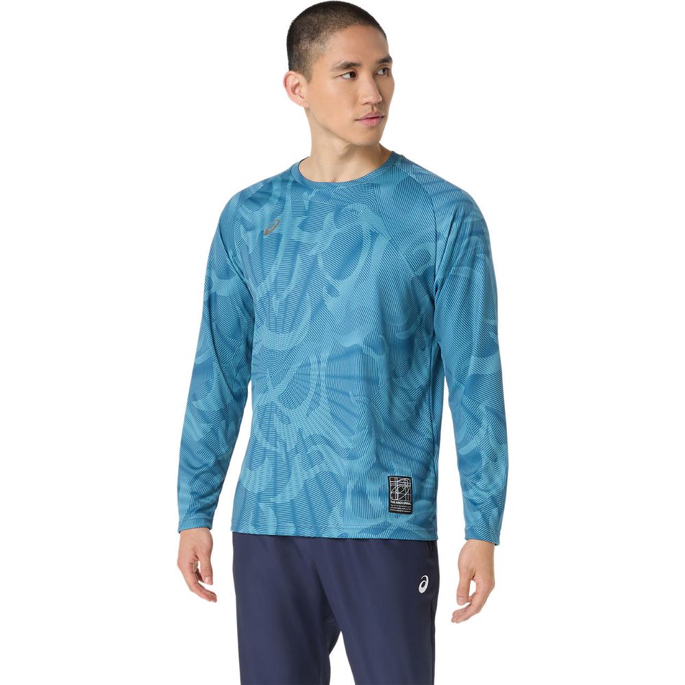 アシックス asics マルチSPウェア ユニセックス   ドライグラフィック長袖シャツ 2031F162 2025FW | ASICS | 04