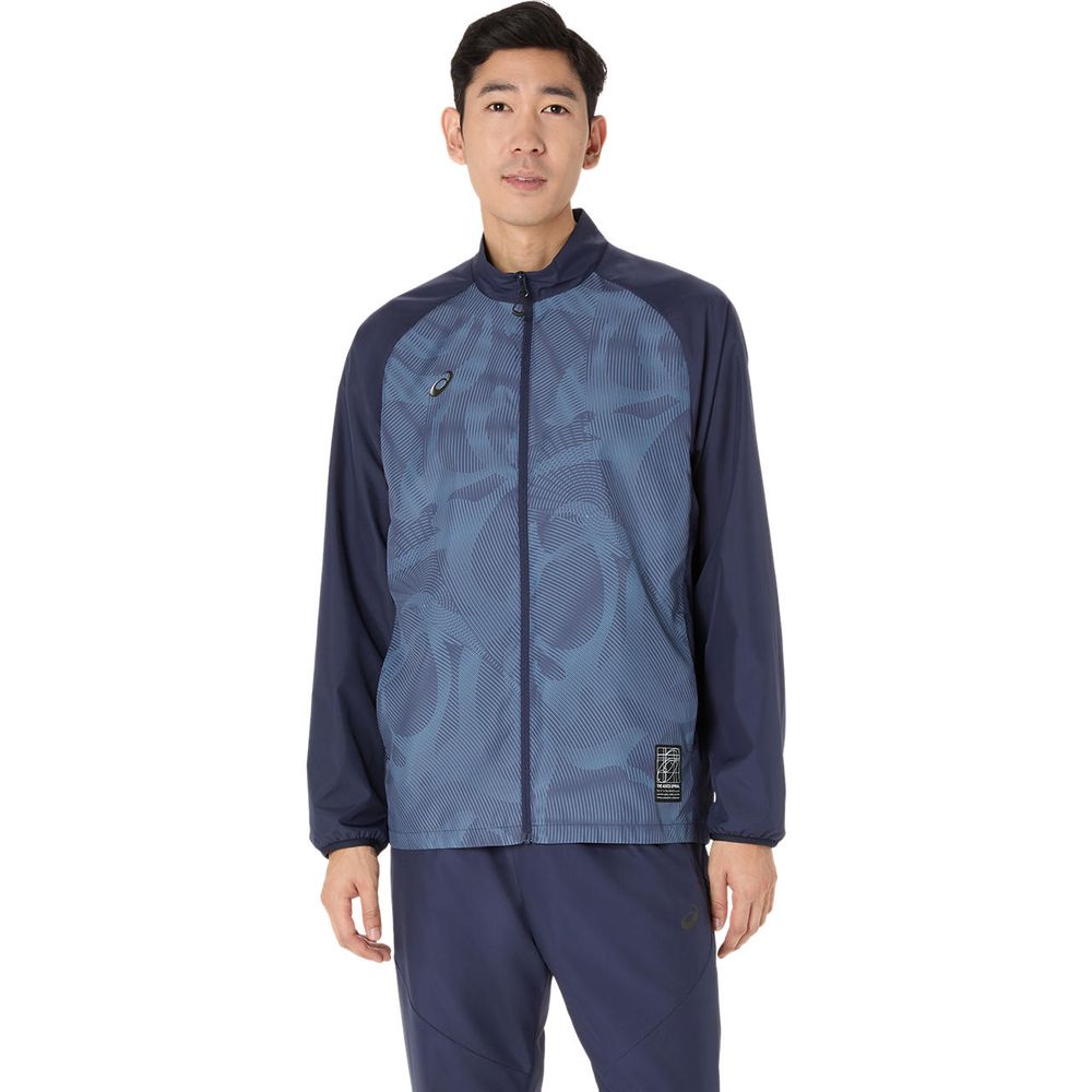 アシックス asics マルチSPウェア ユニセックス   裏メッシュグラフィックウインドブレーカージャケット 2031F165 2025FW | ASICS | 03