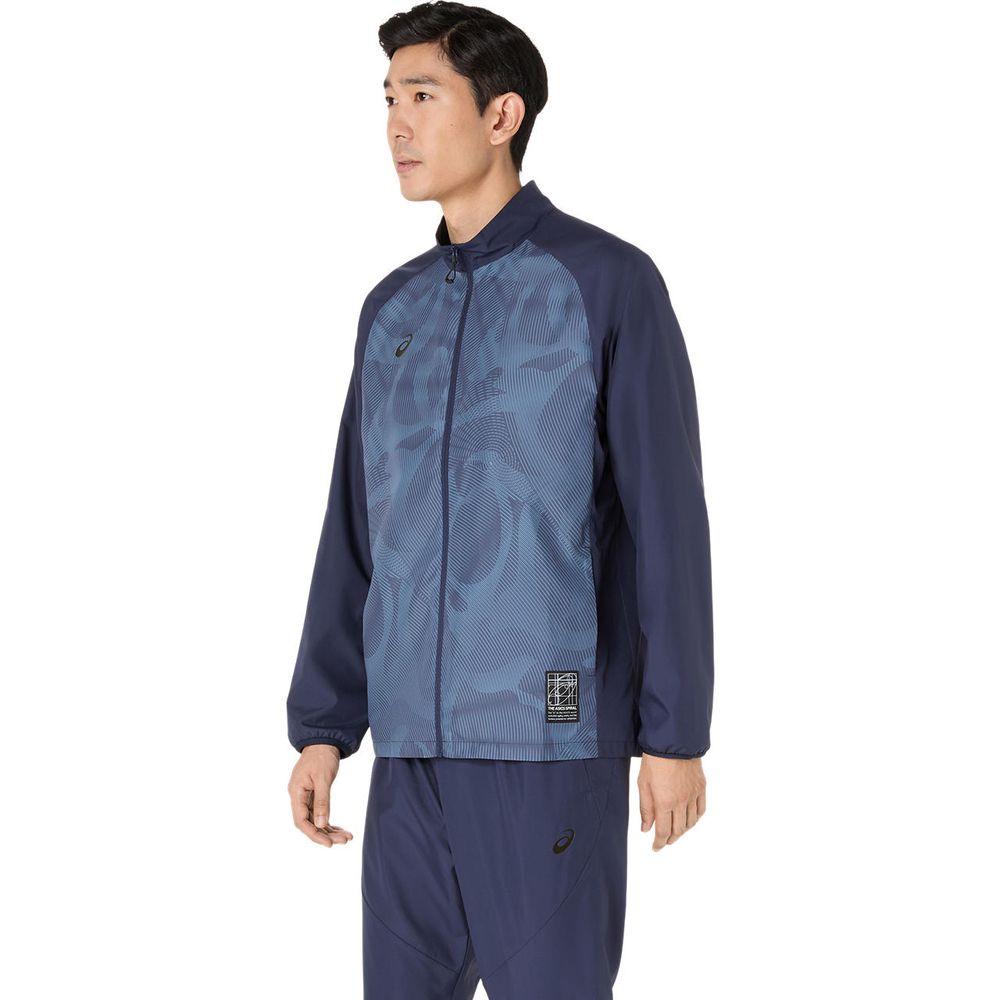 アシックス asics マルチSPウェア ユニセックス   裏メッシュグラフィックウインドブレーカージャケット 2031F165 2025FW | ASICS | 09
