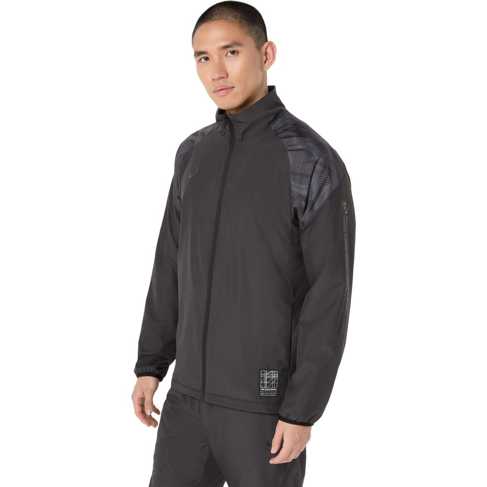 アシックス asics フィットネスウェア ユニセックス   裏トリコットグラフィックウインドブレーカージャケット 2031F175 2025FW | ASICS | 07