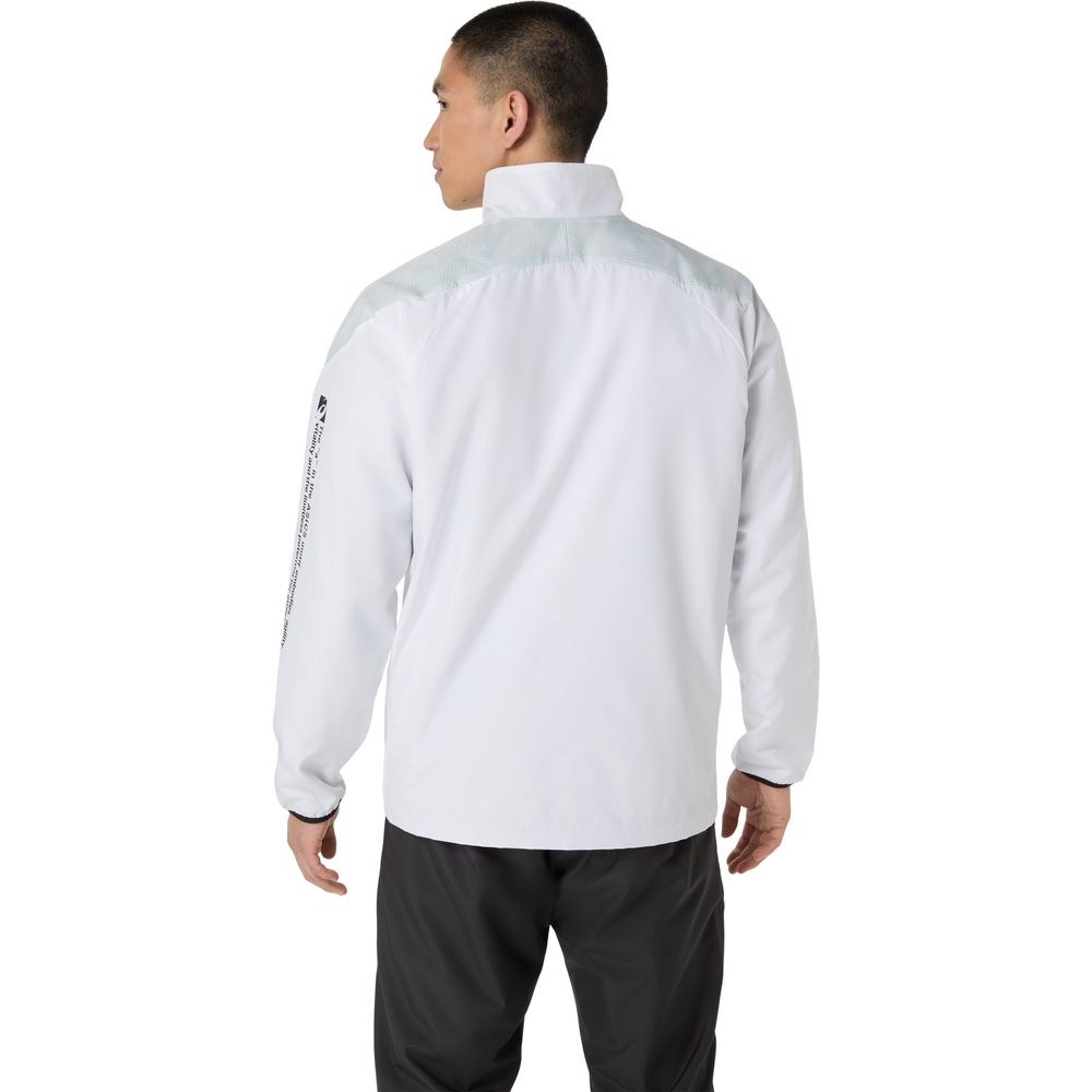アシックス asics フィットネスウェア ユニセックス   裏トリコットグラフィックウインドブレーカージャケット 2031F175 2025FW | ASICS | 10