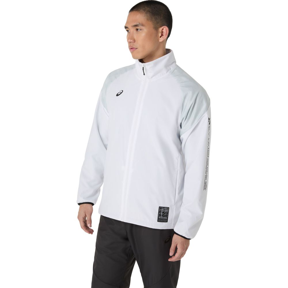 アシックス asics フィットネスウェア ユニセックス   裏トリコットグラフィックウインドブレーカージャケット 2031F175 2025FW | ASICS | 11