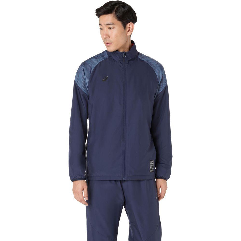 アシックス asics フィットネスウェア ユニセックス   裏トリコットグラフィックウインドブレーカージャケット 2031F175 2025FW | ASICS | 04