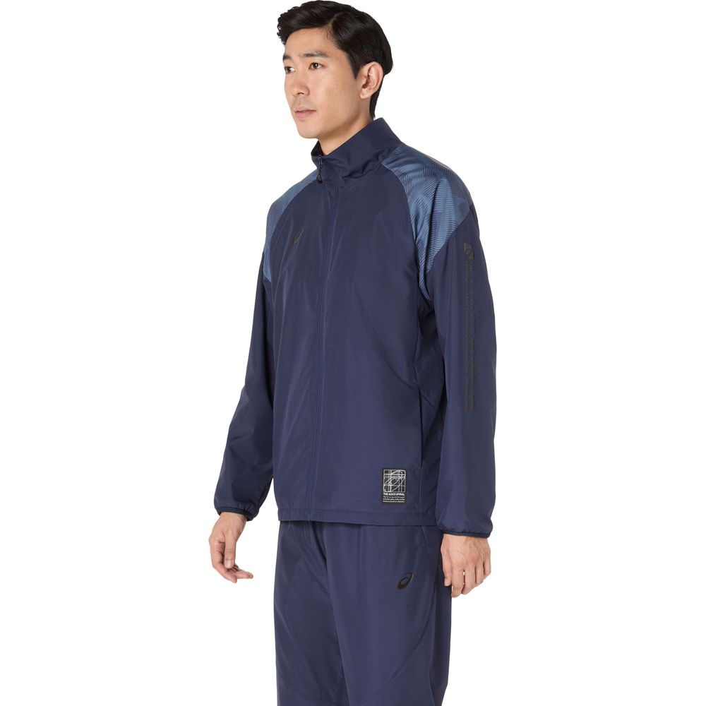 アシックス asics フィットネスウェア ユニセックス   裏トリコットグラフィックウインドブレーカージャケット 2031F175 2025FW | ASICS | 13