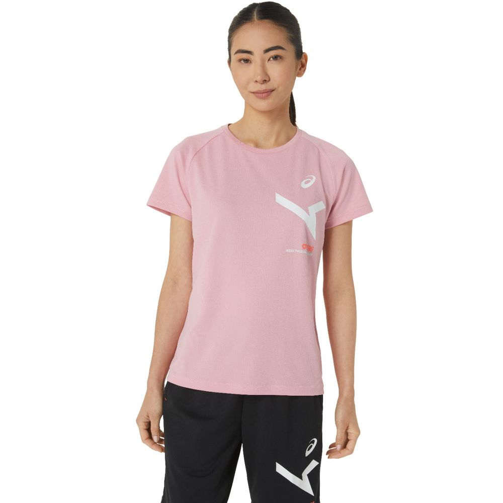 ASICS（アシックス） フィットネスウェア レディース A-I-M DRY SS TEE
