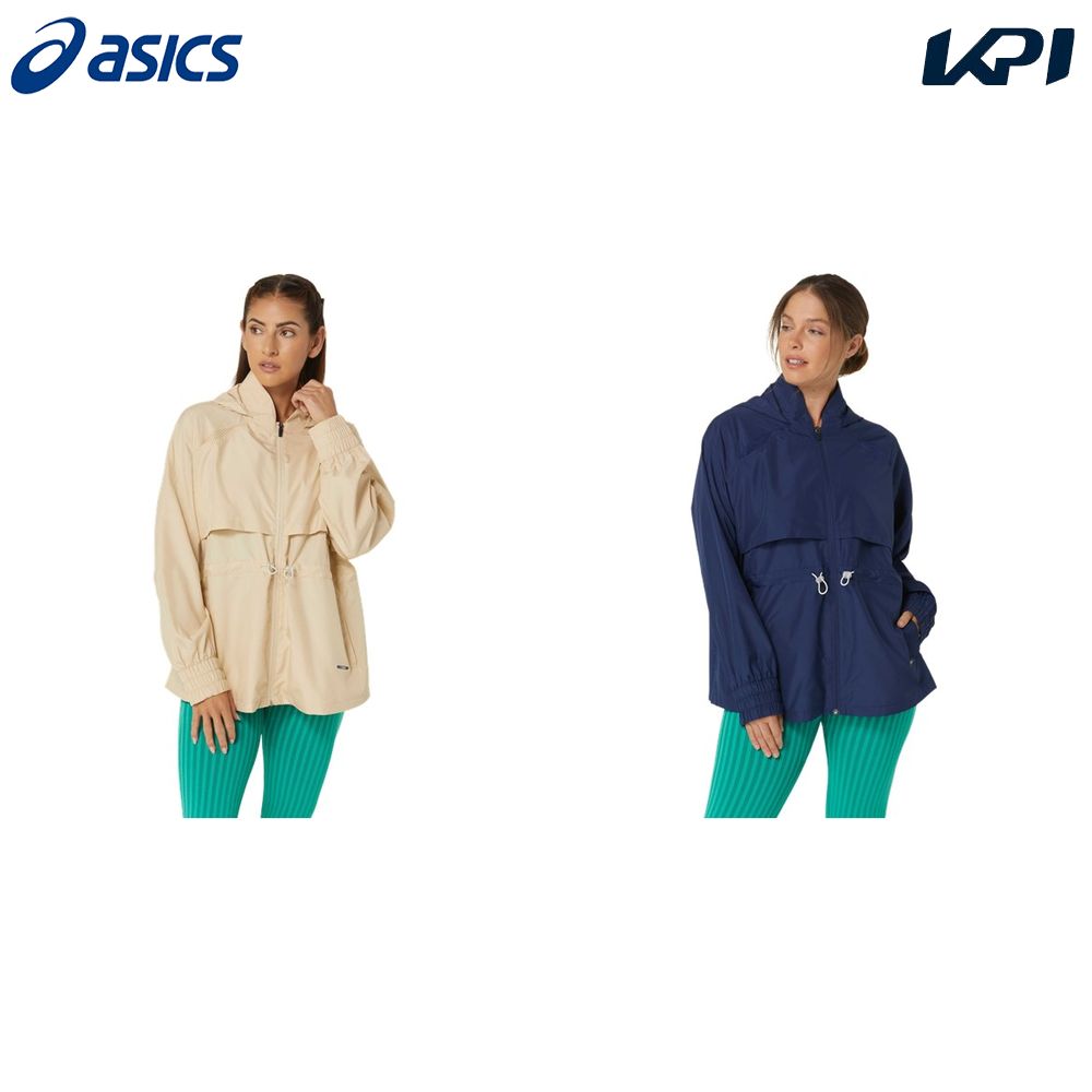 アシックス asics フィットネスウェア レディース   ACTIBREEZE WOVEN JACKET 2032C944 2024SS｜kpi