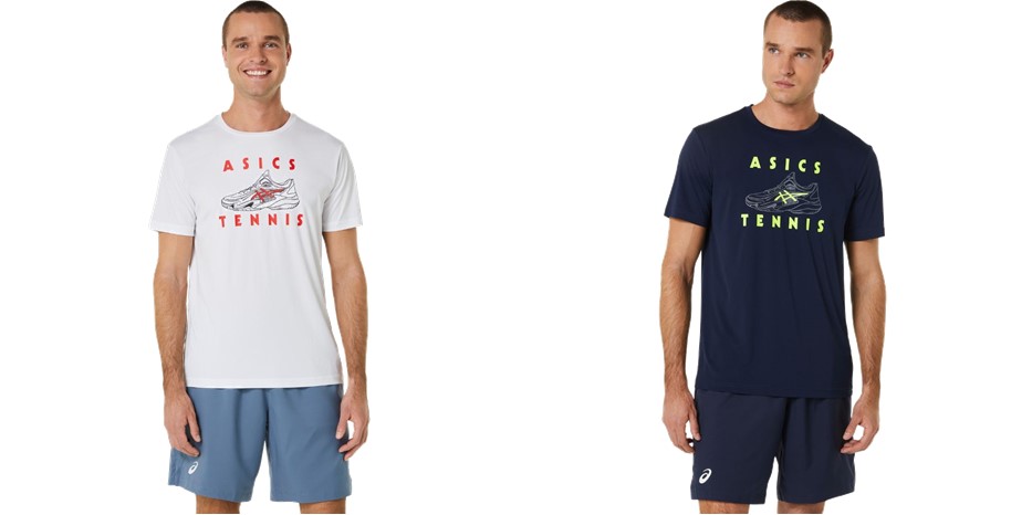 アシックス asics テニスウェア メンズ COURT SHOES GRAPHIC T 2041A253 2023SS