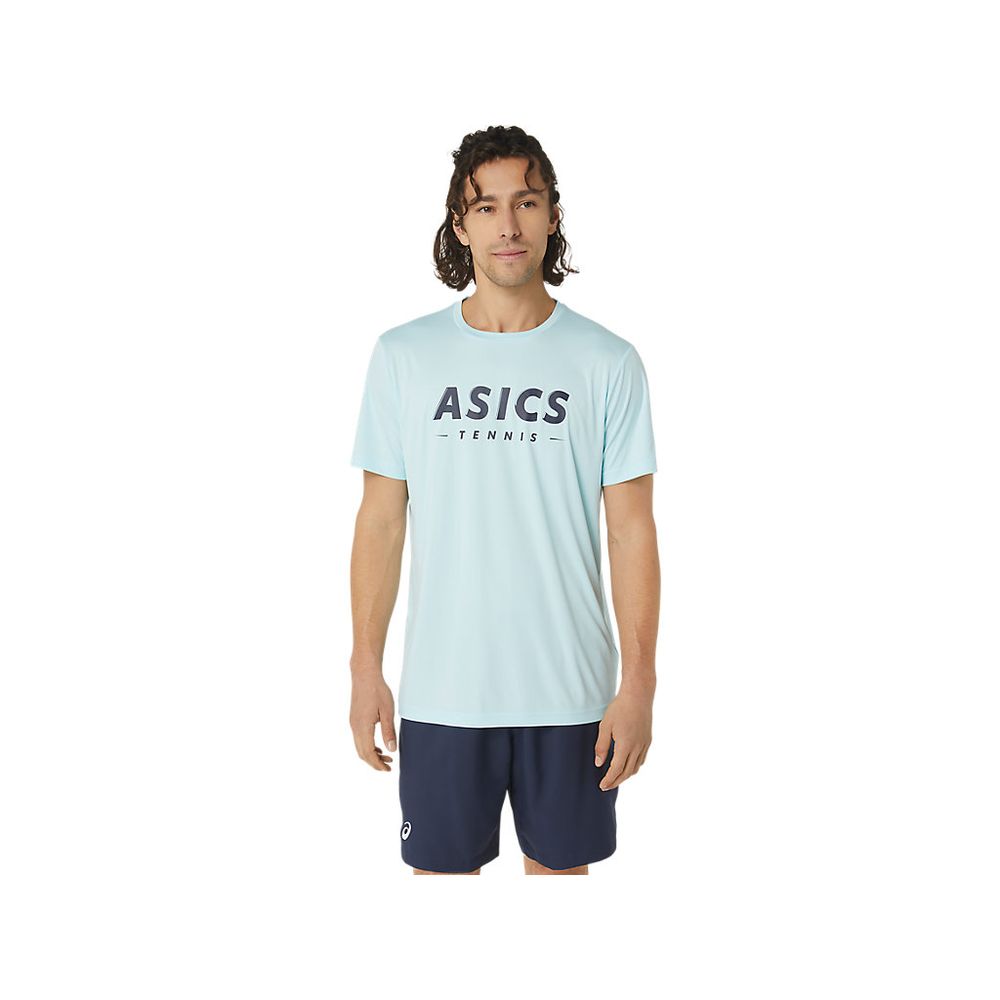 アシックス asics テニスウェア メンズ ＭＥＮ ＣＯＵＲＴ ＴＥＮＮＩＳ ＧＲＡＰＨＩＣ Tシャツ 2041A259- 2023FW