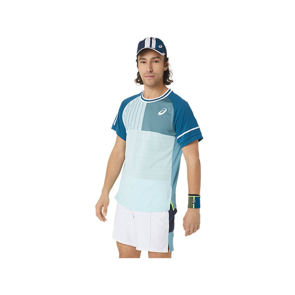 【高品質】 ASICS アシックス asics テニスウェア メンズ MATCH SS TOP ウェア
